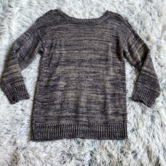 Elementz heathered space dyed unique sweater - Picture 4 of 7